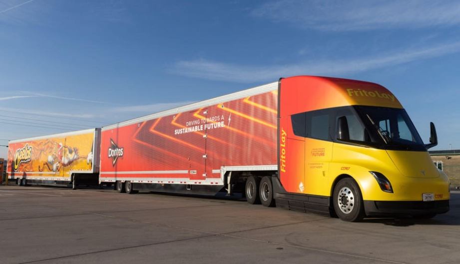 Tesla Semi Truck showcasing the future of electric transportation